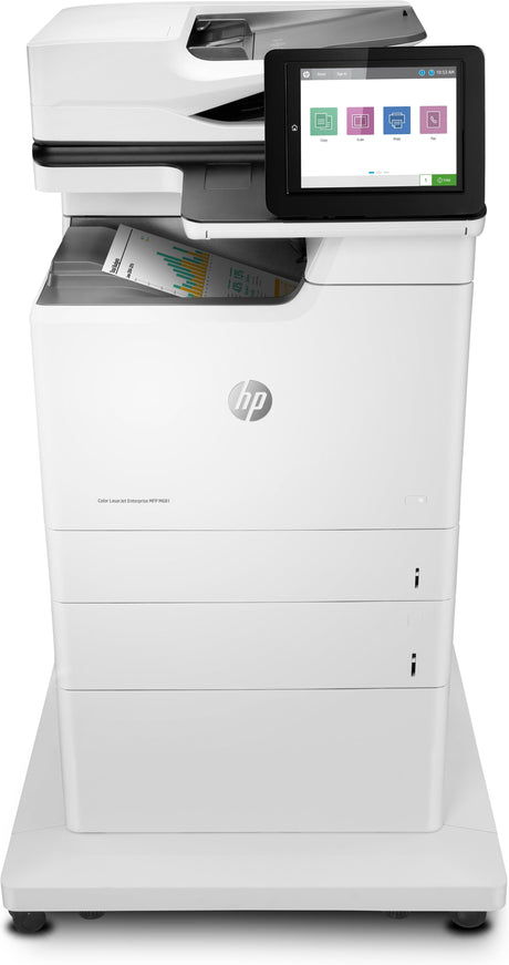 HP Color LaserJet Enterprise MFP M681f | Laser | 47ppm | A4 | 1200MHz | 1500MB | 8" CGD (J8A11A)