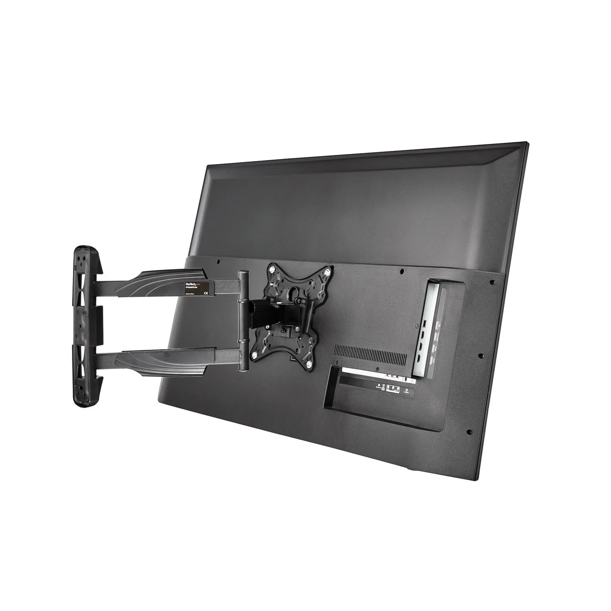 STARTECH Full Motion TV Wall Mount - 32-55" (77lb|35kg) VESA Displays - Low Profile Universal Flat Screen TV Wall Mount - Heavy Duty Adjustable Tilt|Swivel Articulating Arm Bracket (FPWARTB1M) (FPWARTB1M)