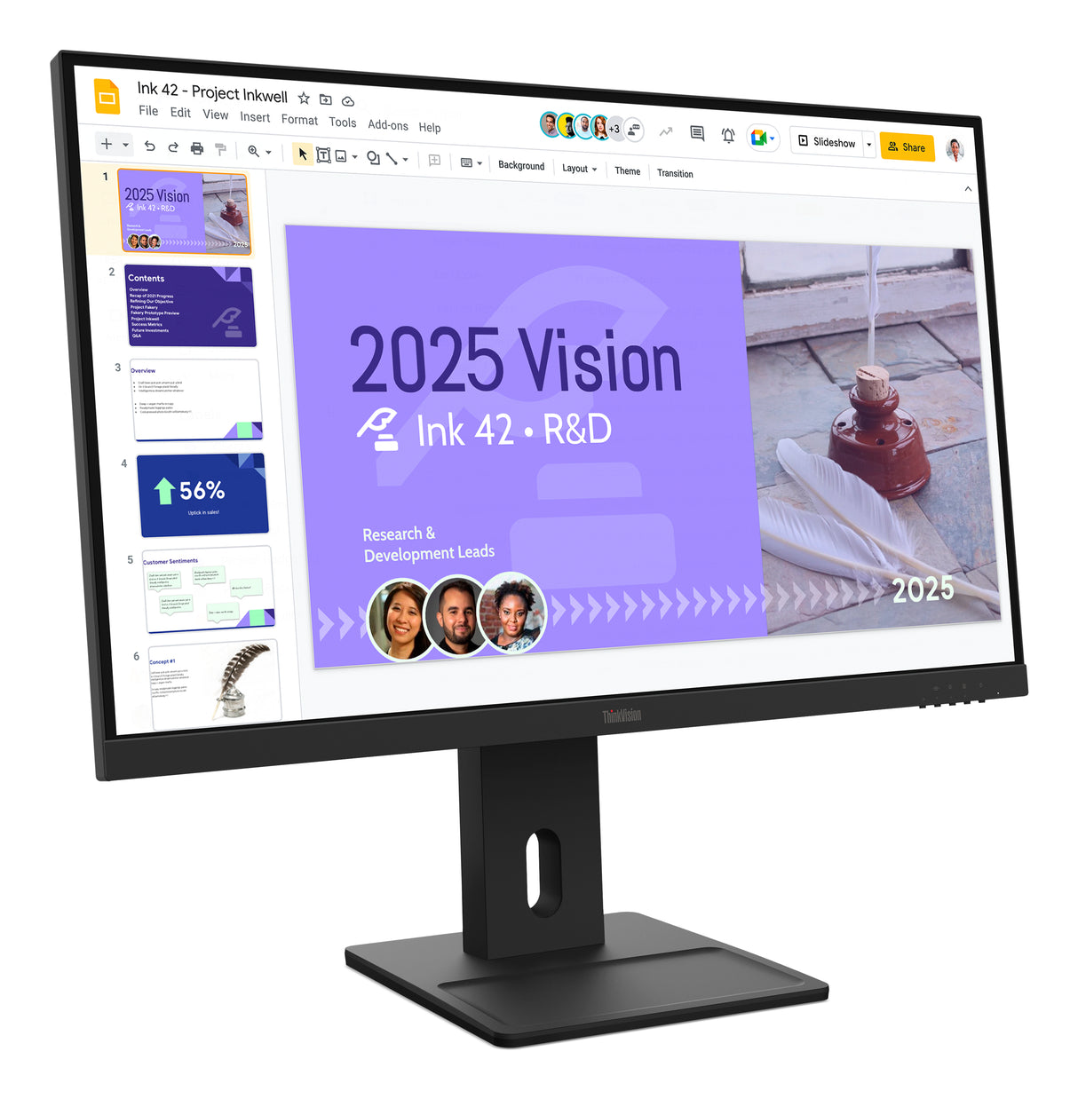 LENOVO E27Q-40 Monitor – 27" / QHD / IPS / 100Hz – Business Monitor