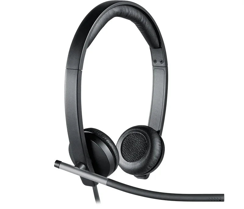 LOGITECH H650e – Wired / Stereo / Office Call Center – Head-band Headset