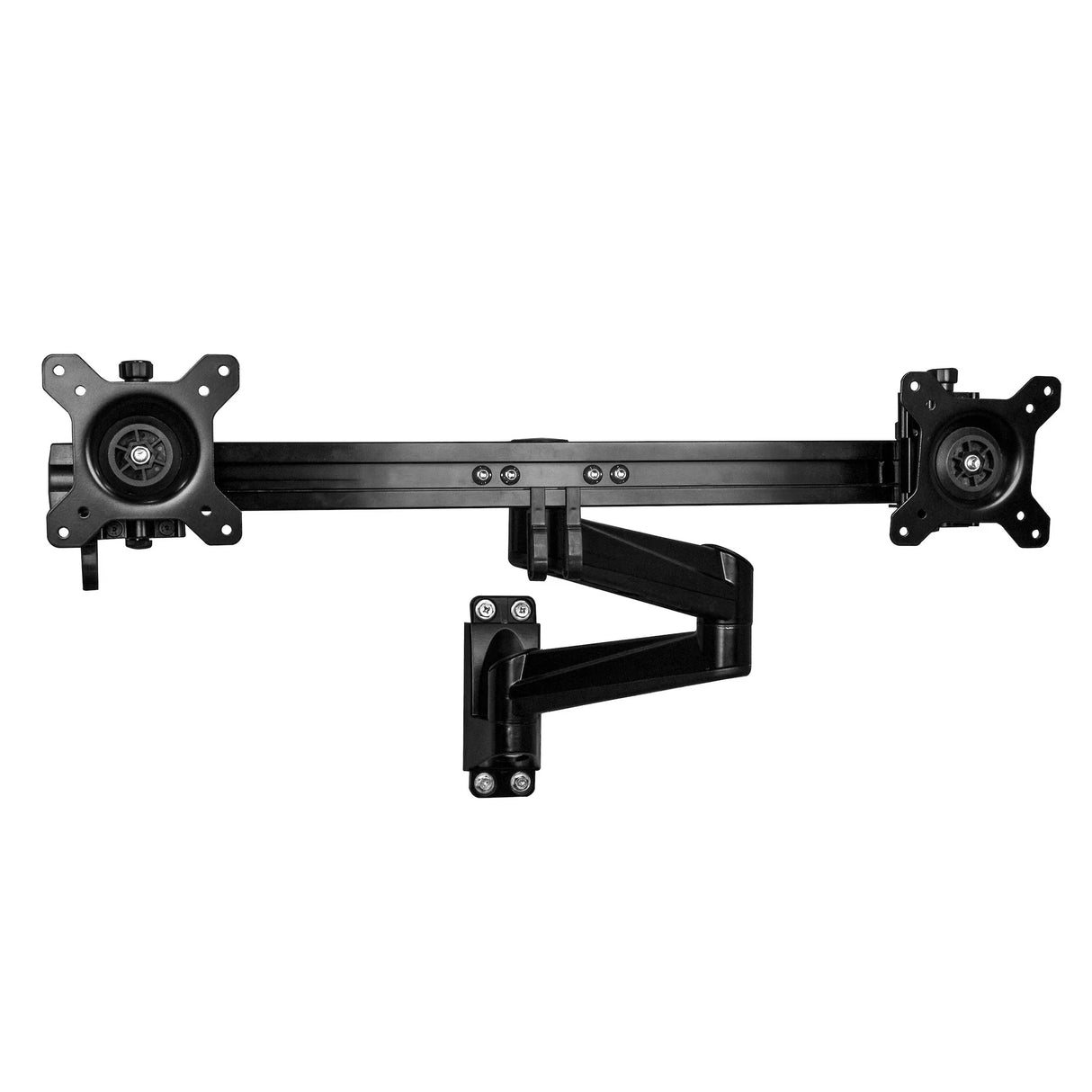 STARTECH Wall Mount Dual Monitor Arm | Articulating Ergonomic VESA Wall Mount for 2x 24" Displays | Synchronized Adjustable Crossbar | Tilt|Swivel|Rotate- Double Screen Mount Bracket (ARMDUALWALL) (ARMDUALWALL)