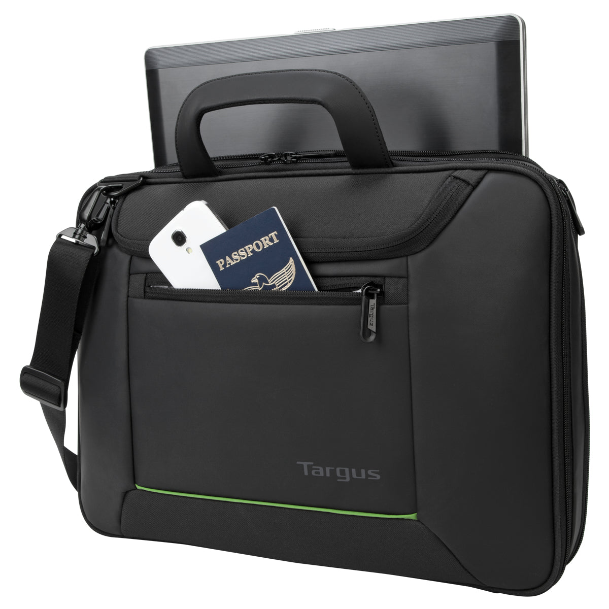 TARGUS 15.6" Balance Ecosmart | Briefcase | Black (TBT918AU)