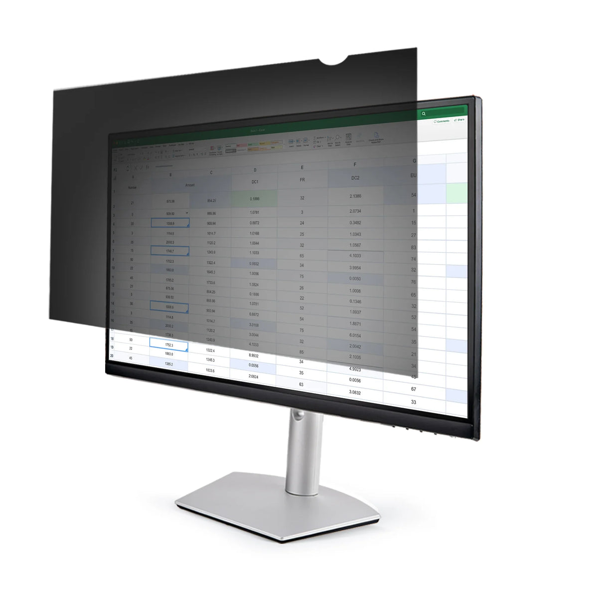 STARTECH PRIVACY-SCREEN-238M – 23.8" / 2-Way Privacy – Widescreen Privacy Filter – Slide-Mount – Blue Light Reduction & Anti-Glare