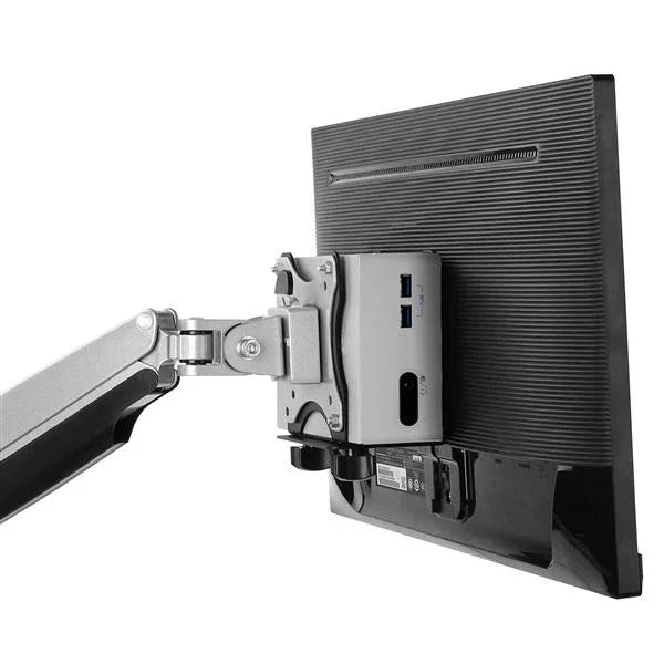 STARTECH Thin Client Mount - Mini PC VESA Mount - Adjustable .7 to 2.8" - Under Desk Computer Mount - Mac Mini Monitor Mount (ACCSMNT) (ACCSMNT)