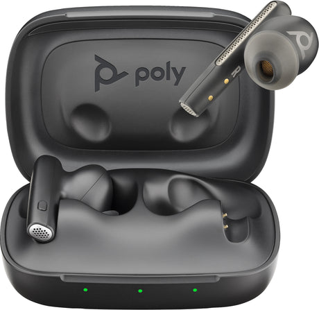 POLY Voyager Free 60 UC Carbon BT700 USB-A Basic Charge Case Headset