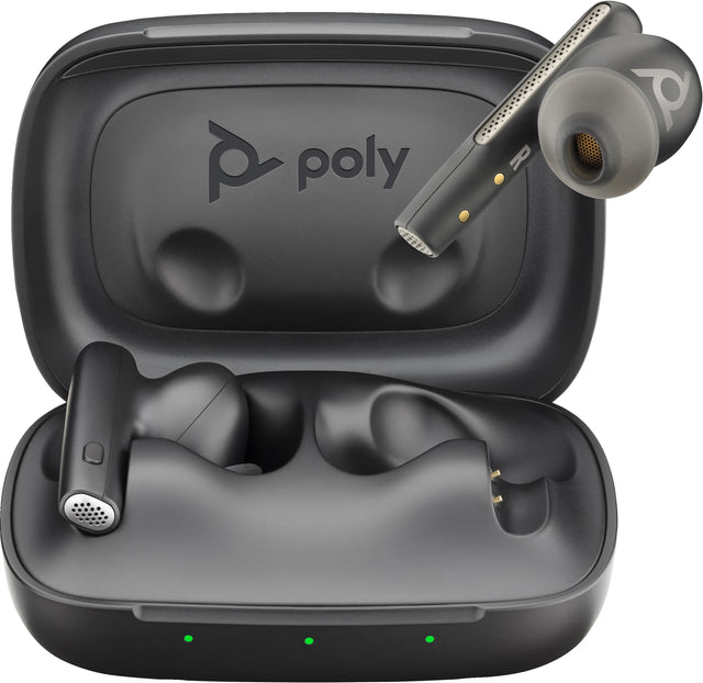 POLY Voyager Free 60 UC Carbon BT700 USB-A Basic Charge Case Headset