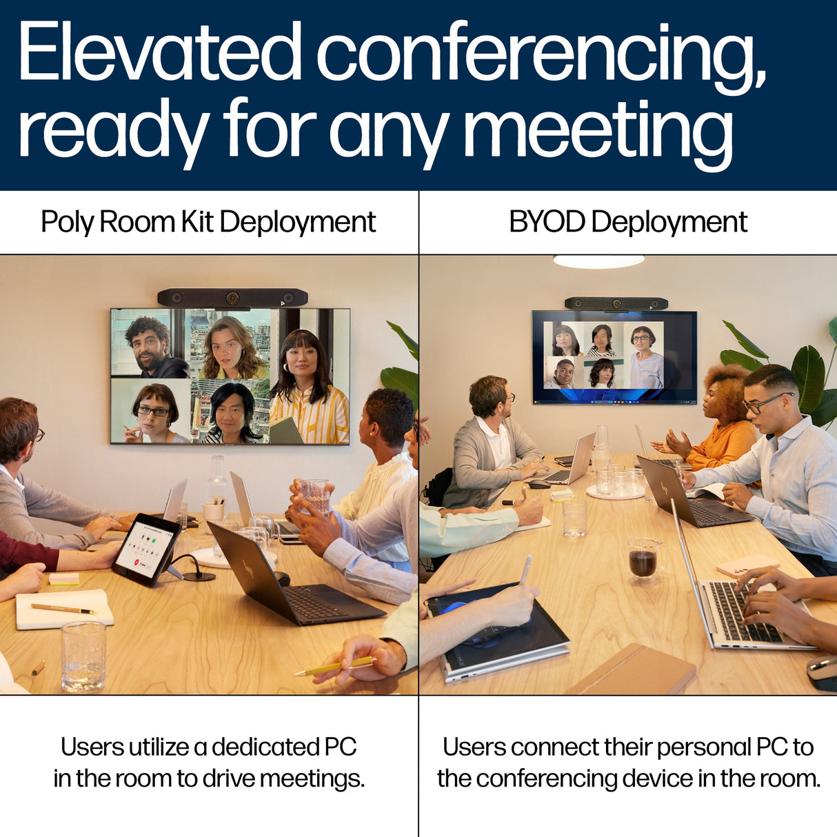 POLY Studio V52 USB Video Conferencing Camera