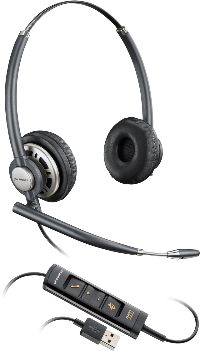 POLY EncorePro 725 USB-A Stereo TAA Headset