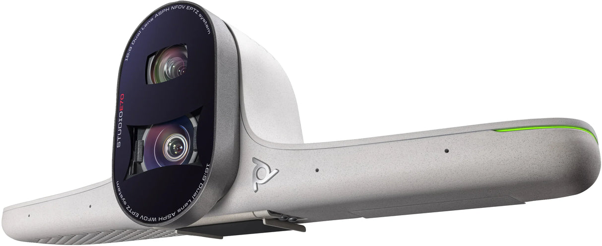 POLY Studio E70 – 4K Ultra HD / 120° Wide-Angle / AI-powered Features – Zoom Certified Conference Camera