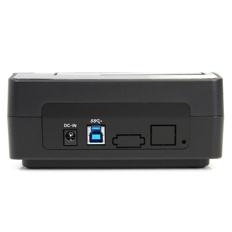 STARTECH Single Bay USB 3.0 to SATA Hard Drive Docking Station | USB 3.0 (5 Gbps) Hard Drive Dock | External 2.5|3.5" SATA I|II|III HDD|SSD Docking Station | Top-Loading Hard Drive Bay (SATDOCKU3S) (SATDOCKU3S)