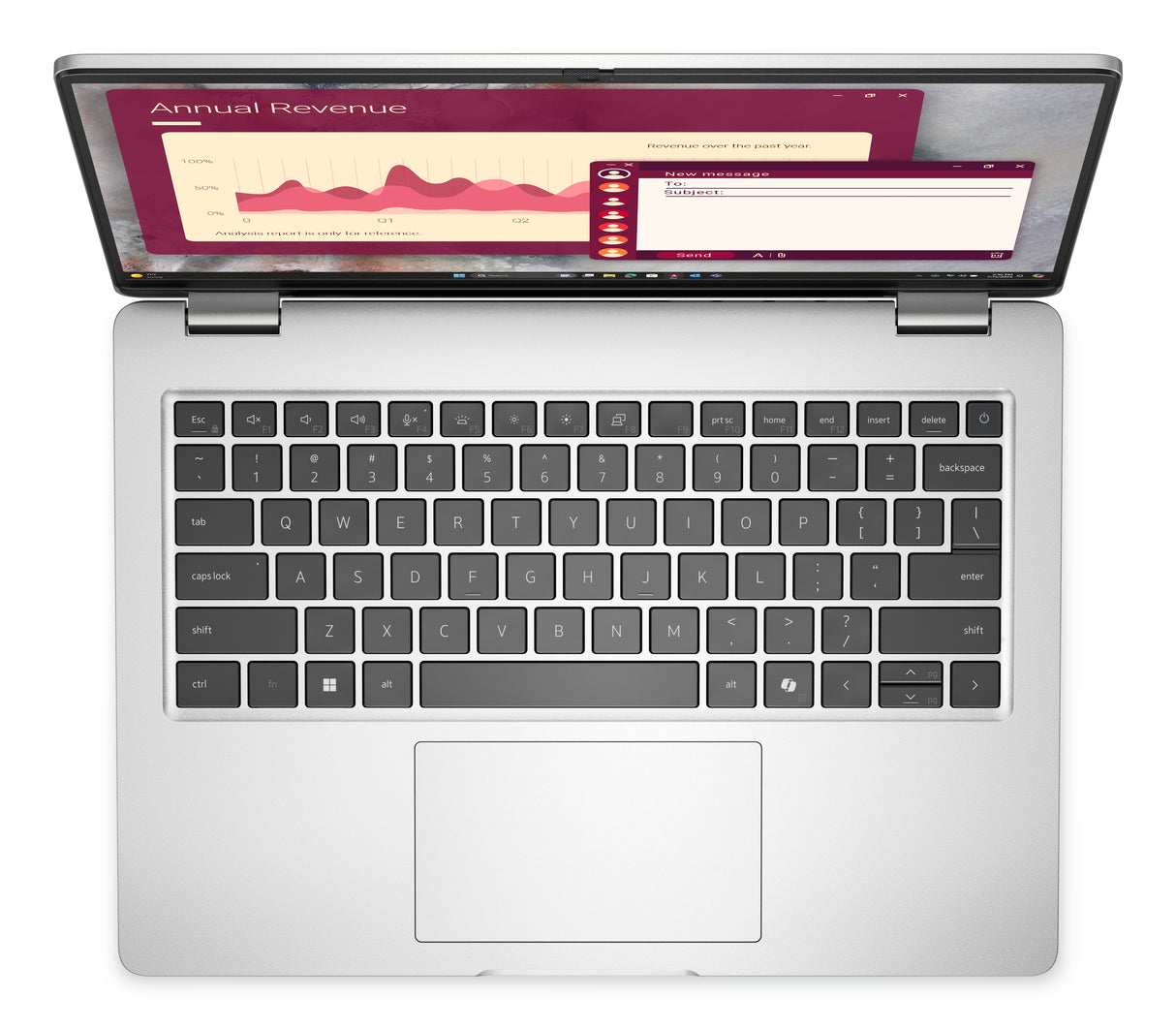 DELL PC14250 Laptop – Intel Core Ultra 7 255U / 16GB DDR5 / 512GB SSD / Intel Graphics – Sustainable Business Laptop