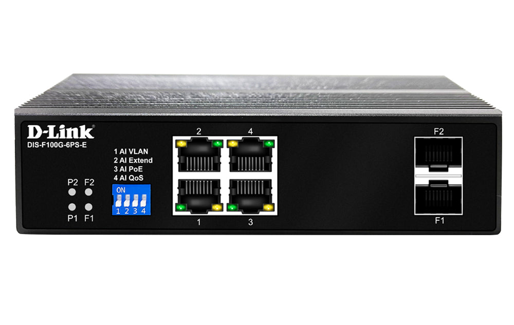 D-LINK DIS-F-6PS-E Network Switch