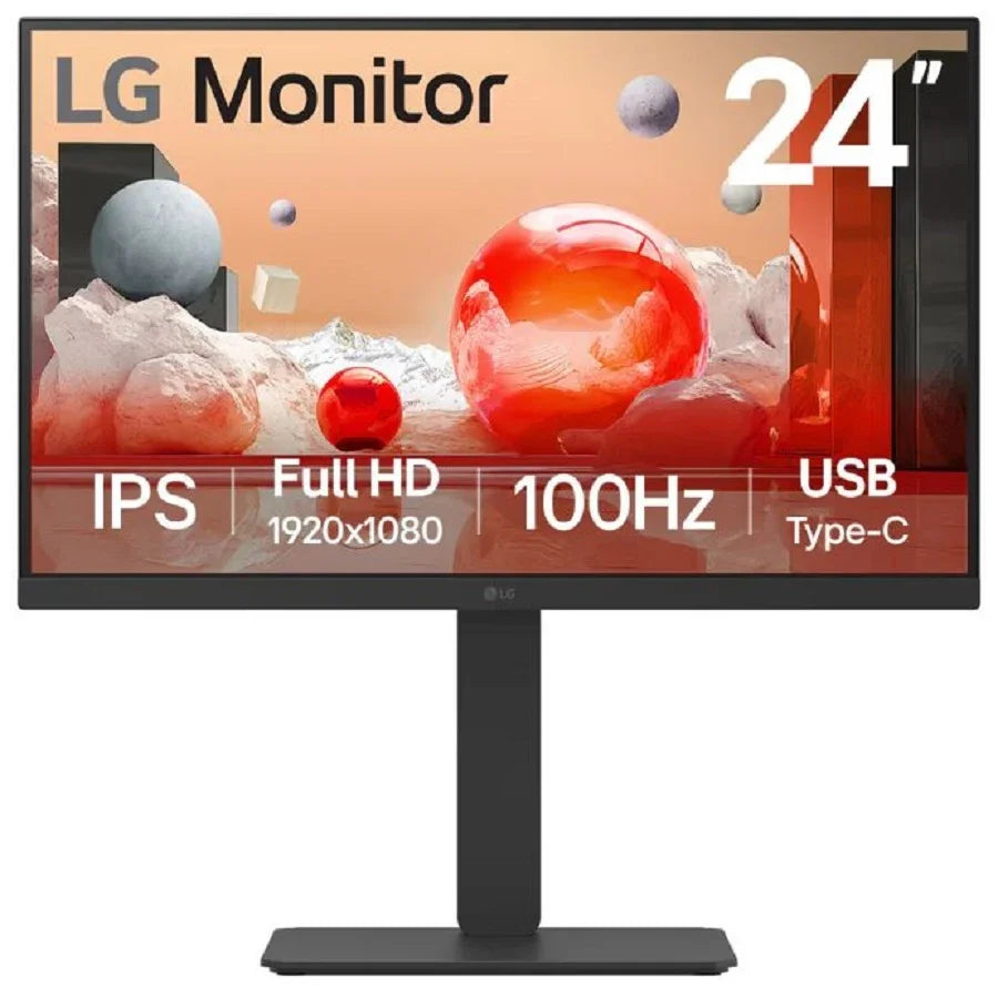 LG 24BA750-B Monitor – 23.8" / Full HD / IPS / 100Hz – Business Monitor