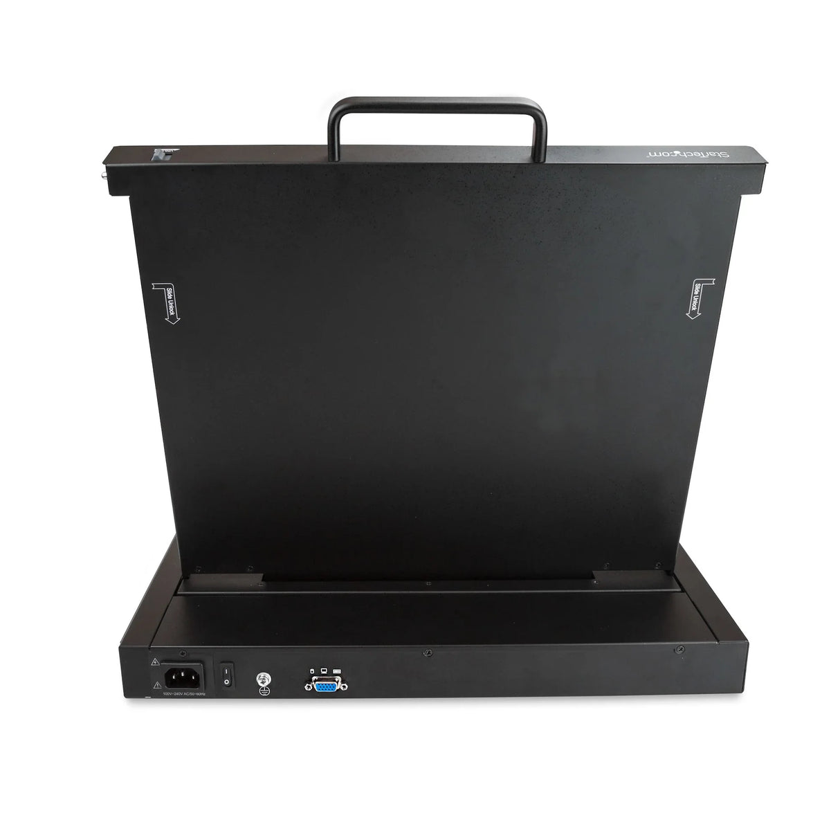 STARTECH Rackmount KVM Console - Single Port VGA KVM with 17" LCD Monitor for Server Rack - Fully Featured Universal 1U LCD KVM Drawer w|Cables & Hardware - USB Support - 50 |000 MTBF (RKCONS1701) (RKCONS1701)