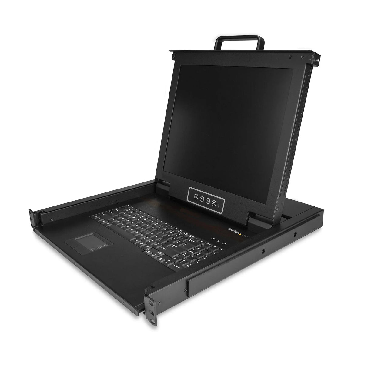STARTECH Rackmount KVM Console - Single Port VGA KVM with 17" LCD Monitor for Server Rack - Fully Featured Universal 1U LCD KVM Drawer w|Cables & Hardware - USB Support - 50 |000 MTBF (RKCONS1701) (RKCONS1701)