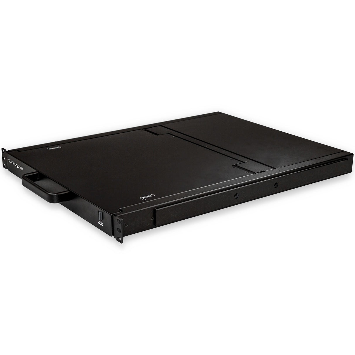 STARTECH 8 Port Rackmount KVM Console w| 6ft Cables - Integrated KVM Switch w| 17" LCD Monitor - Fully Featured 1U LCD KVM Drawer- OSD KVM - Durable 50 |000 MTBF - USB + VGA Support (RKCONS1708K) (RKCONS1708K)