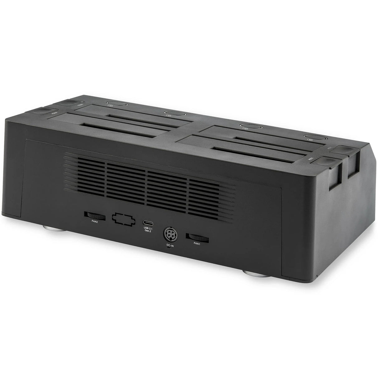 STARTECH 4-Bay USB 3.1 to SATA Hard Drive Docking Station | 10Gbps USB Hard Drive Dock | External 2.5|3.5" SATA III SSD|HDD Docking Station | Hot-Swap | Top-Loading (SDOCK4U313) (SDOCK4U313)