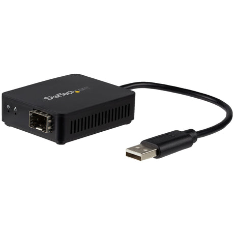 STARTECH USB to Fiber Optic Converter - Open SFP - 100Mbps | Windows & Linux - USB to Ethernet Adapter - USB Network Adapter (US100A20SFP) STARTECH