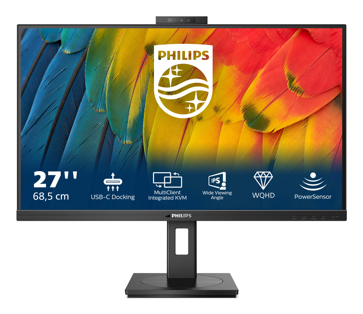 PHILIPS 27B1U5601H Monitor – 27" / QHD / IPS / 75Hz – Business Monitor