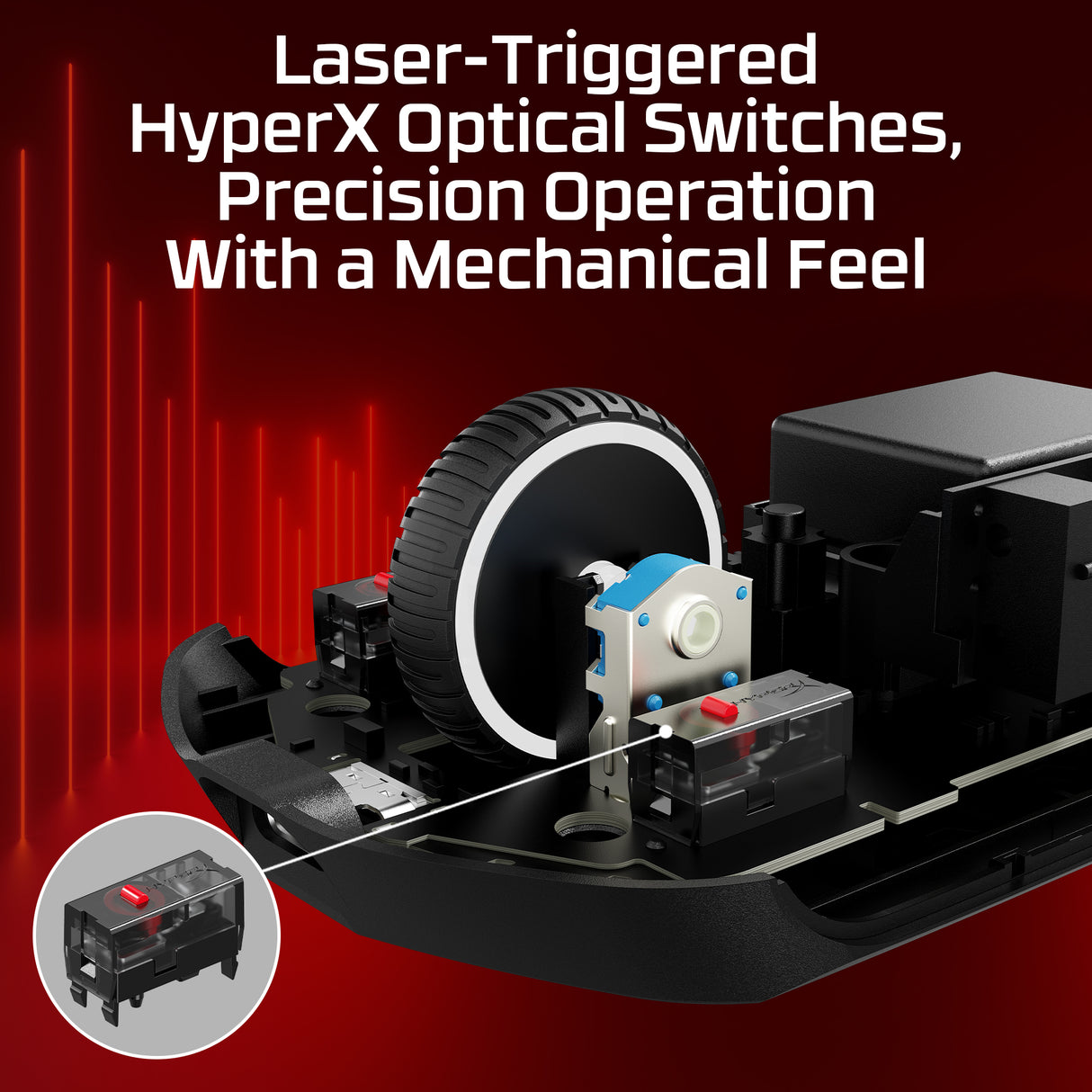 HP PULSEFIRE HASTE 2 PRO – Tri-mode / 4000 DPI / Lightweight – Gaming Mouse