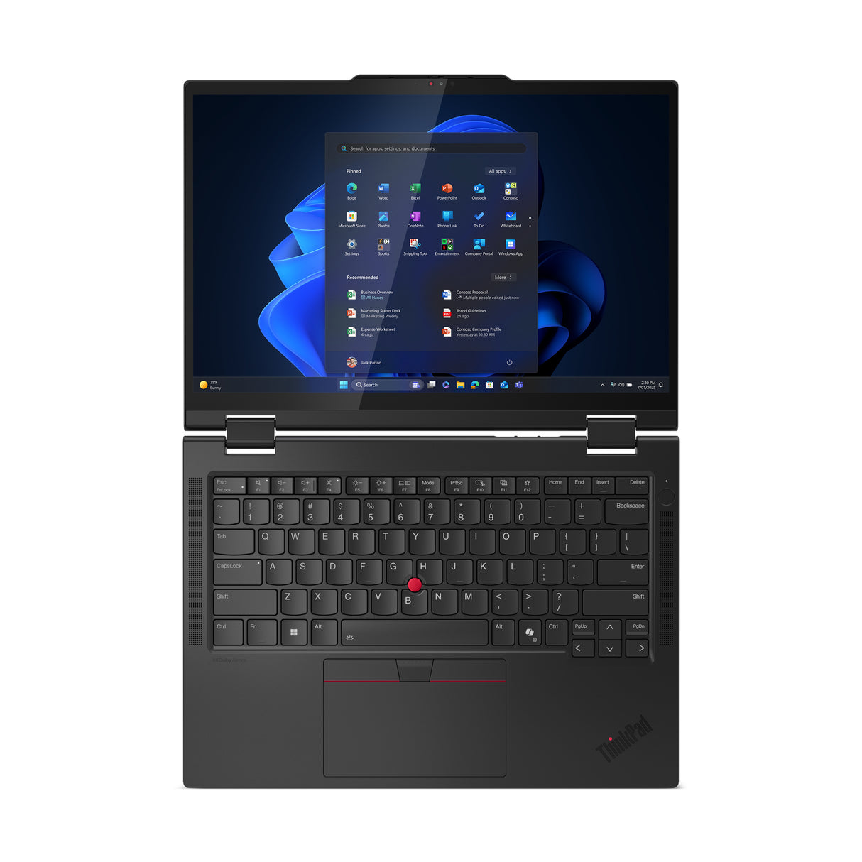 LENOVO ThinkPad T14s 2-in-1 Laptop – Intel Core Ultra 5 225U / 16GB / 512GB SSD / Intel® Graphics – Sustainable Business Laptop