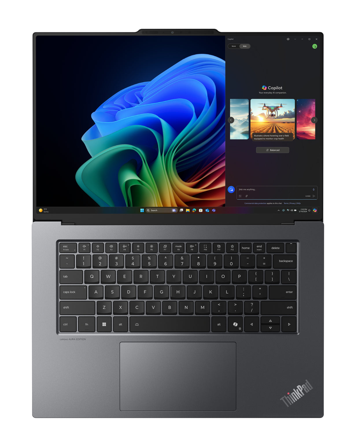 LENOVO ThinkPad X9-15 Laptop – Intel Core Ultra 7 / 32GB / 512GB SSD / Intel Iris Xe – Sustainable Business Laptop