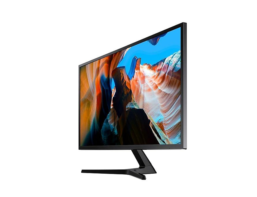 SAMSUNG LU32J590UQ LED display (32") 4K Ultra HD QLED Black, Grey