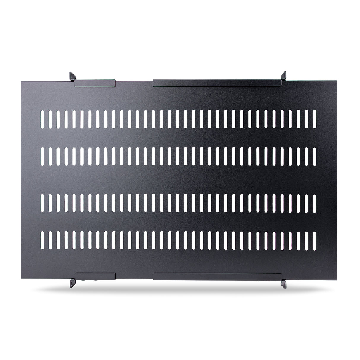 STARTECH 1U 4-Post Adjustable Vented Server Rack Mount Shelf - 330lbs(150 kg) - 19.5 to 38in Adjustable Mounting Depth Universal Tray 19" AV| Network Equipment Rack - 27.5in Deep (ADJSHELFHDV) (ADJSHELFHDV)