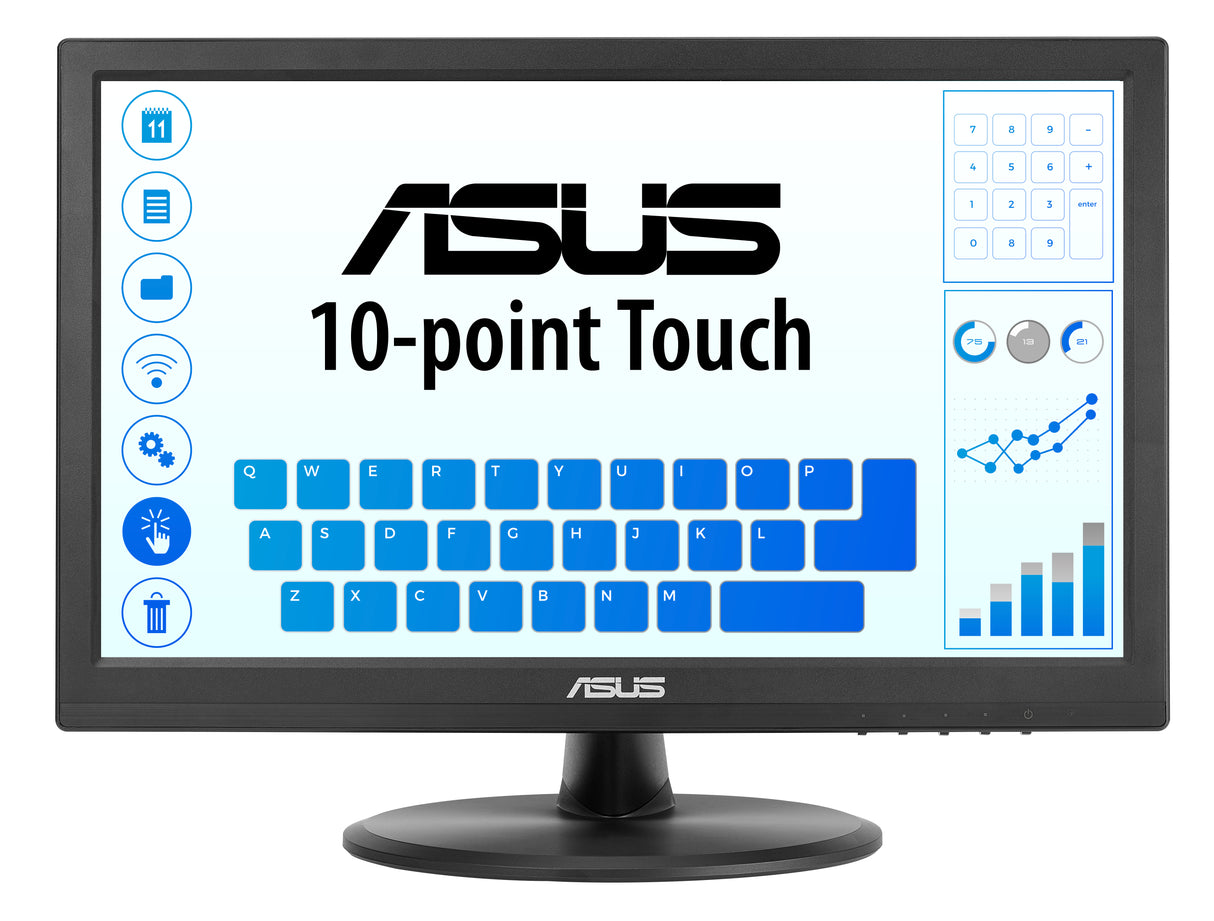ASUS VT169HE Monitor – 15.6" / Full HD / IPS / 60Hz – Business Monitor