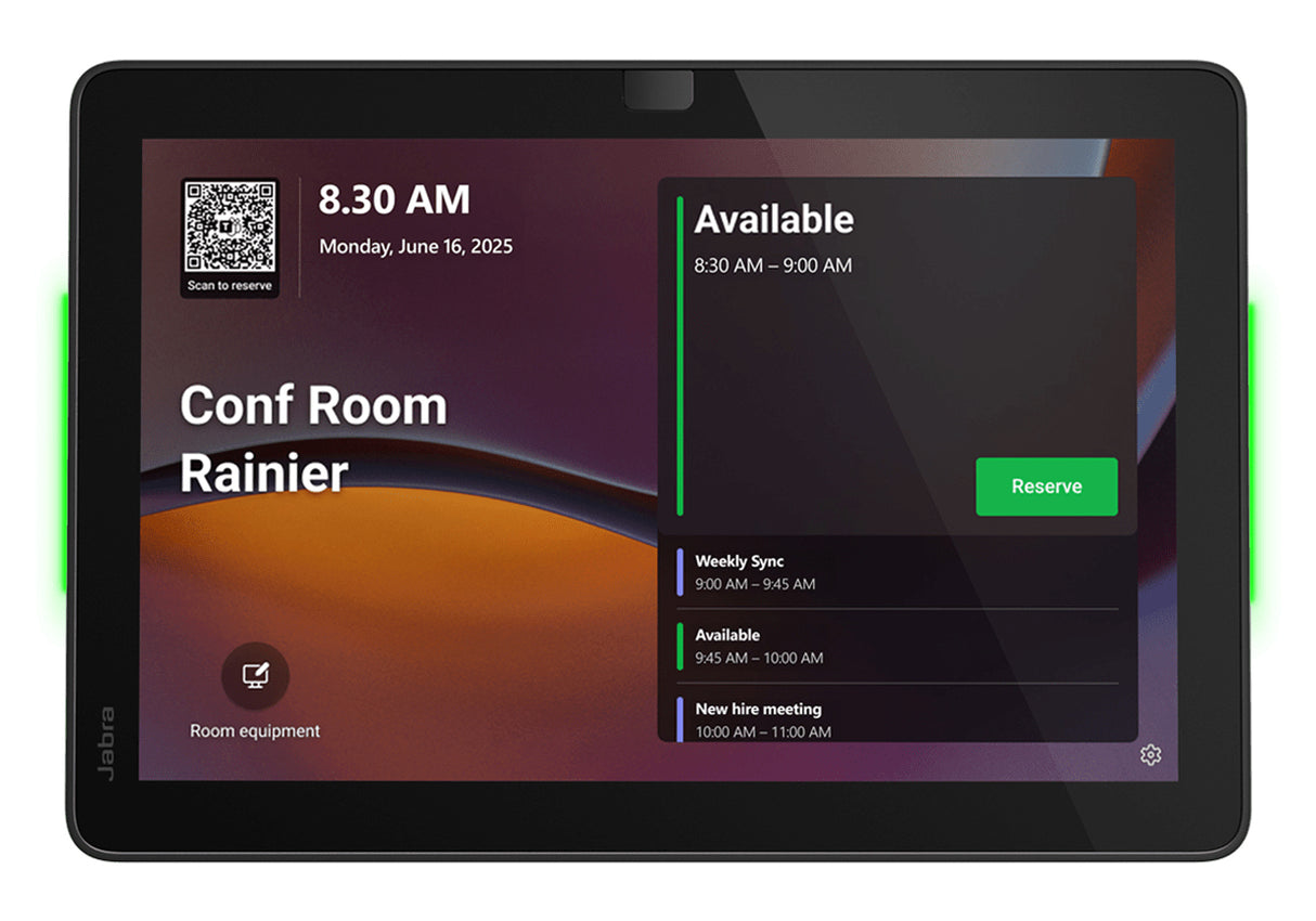 JABRA SCHEDULER – 1920 x 1200 / Touch Controller Included – Teams & Zoom Certified Room System