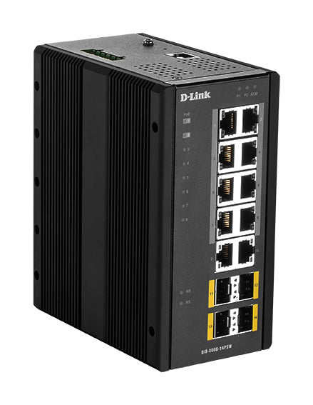 D-LINK DIS-300G-14PSW Network Switch