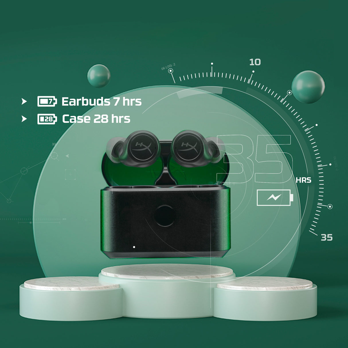 HP HyperX Cirro Buds Pro Headset