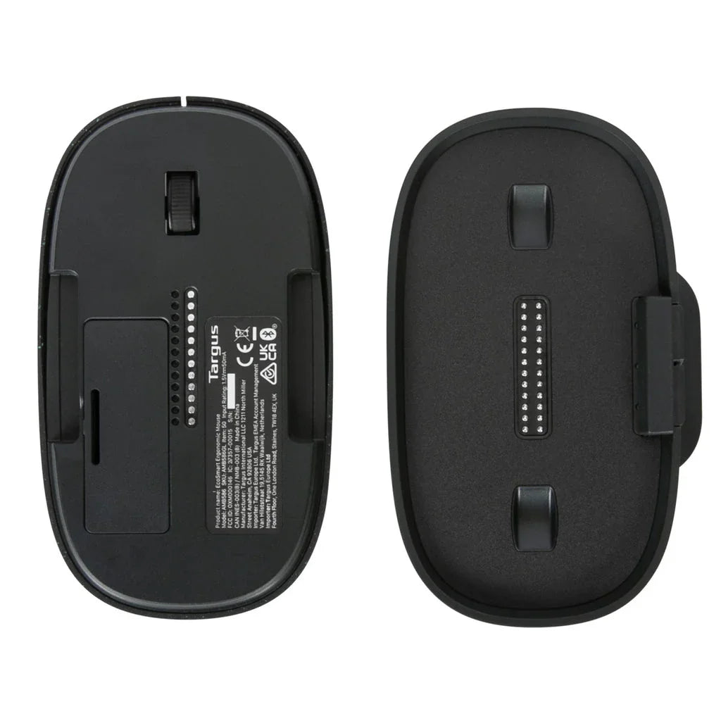 TARGUS ErgoFlip – Bluetooth / 4000 DPI / Ergonomic – Office Ergonomic Mouse