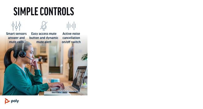 POLY Voyager Focus 2 USB-C Headset