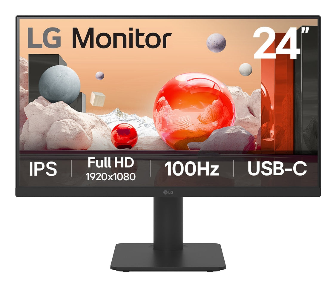 LG 24MS570B-B Monitor – 23.8" / Full HD / IPS / 100Hz – Business Monitor