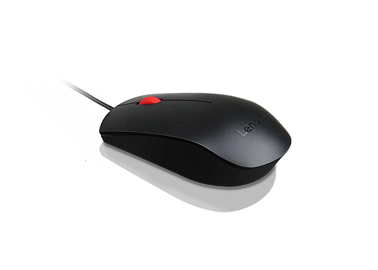 Lenovo Essential – Wired USB / 1600 DPI / Ergonomic – Office Mouse