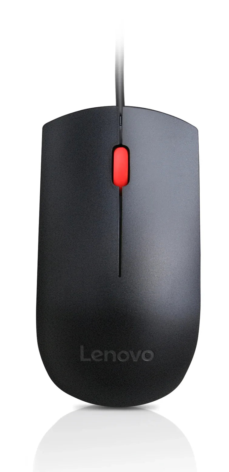 Lenovo Essential – Wired USB / 1600 DPI / Ergonomic – Office Mouse