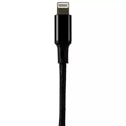 OUR PURE PLANET 3-in-1 Cable 1m Black