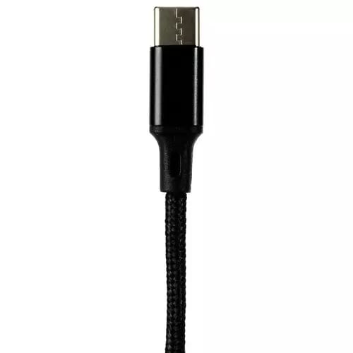 OUR PURE PLANET 3-in-1 Cable 1m Black