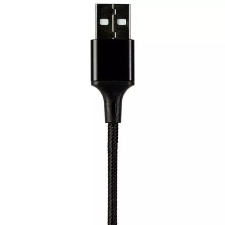 OUR PURE PLANET 3-in-1 Cable 1m Black