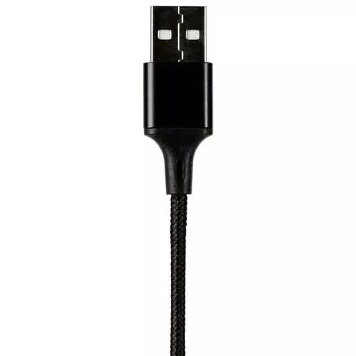 OUR PURE PLANET 3-in-1 Cable 1m Black