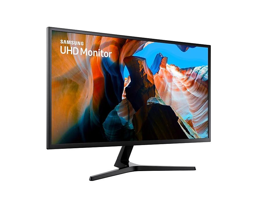 SAMSUNG LU32J590UQ LED display (32") 4K Ultra HD QLED Black, Grey