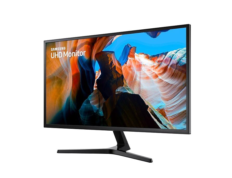 SAMSUNG LU32J590UQ LED display (32") 4K Ultra HD QLED Black, Grey