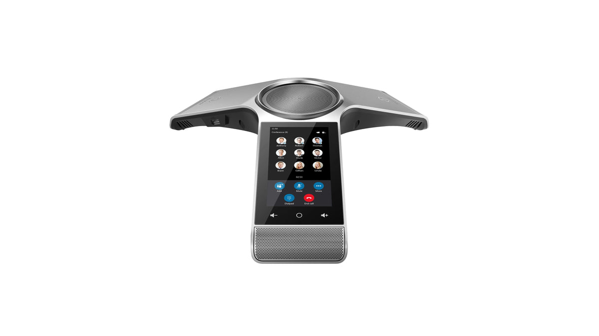 YEALINK CP960 Skype for Business Edition | 5" | 720 x 1280px | 1 x VoIP | 5-way | XML|LDAP | RJ-45 | 802.11a|b|g|n|ac | Bluetooth 4.0 | 2 x USB 2.0 | 3.5 mm | 1 x USB Micro-B | PnP | Android 5.1 (ZOOM-CP960-U)