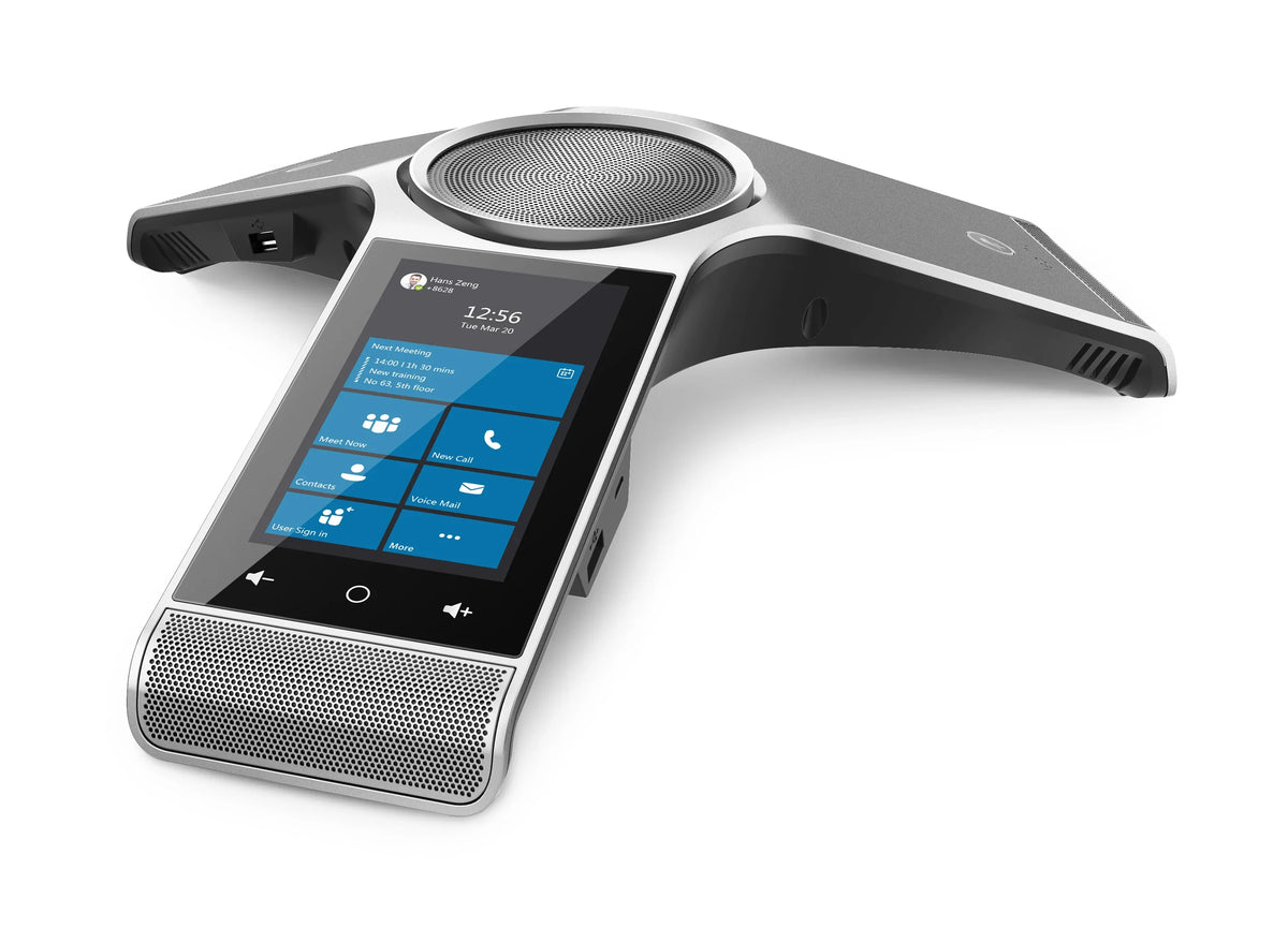 YEALINK CP960 Skype for Business Edition | 5" | 720 x 1280px | 1 x VoIP | 5-way | XML|LDAP | RJ-45 | 802.11a|b|g|n|ac | Bluetooth 4.0 | 2 x USB 2.0 | 3.5 mm | 1 x USB Micro-B | PnP | Android 5.1 (ZOOM-CP960-U)