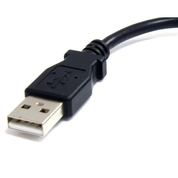 STARTECH 6in Micro USB Cable - A to Micro B - USB to Micro B - USB 2.0 A Male to USB 2.0 Micro-B Male - 6"es - Black (UUSBHAUB6IN)