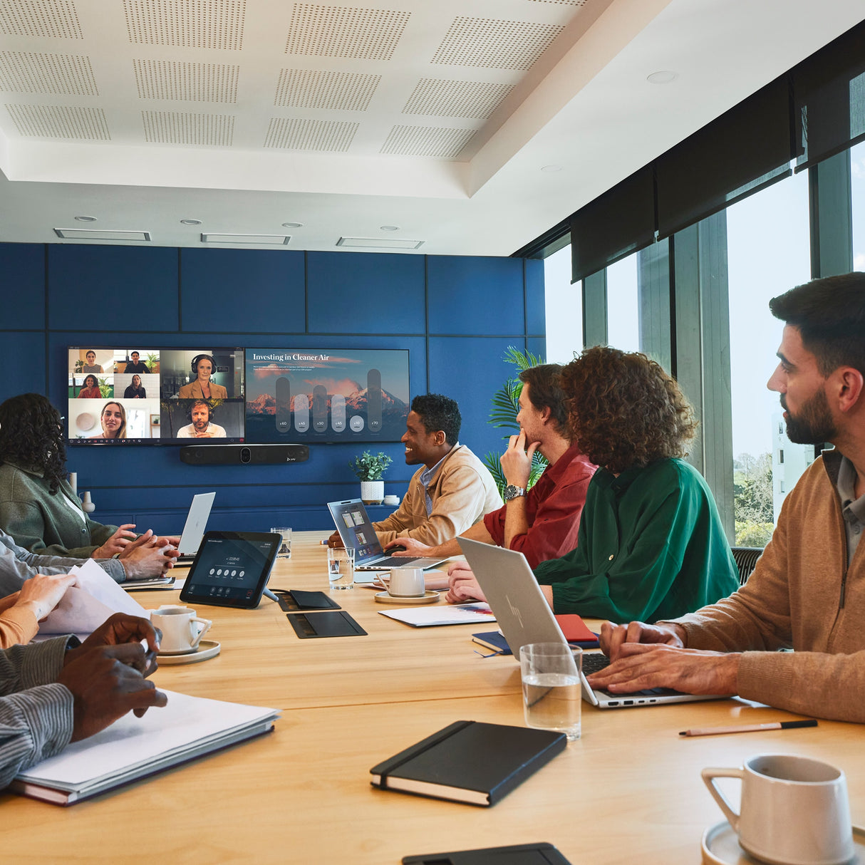 POLY Studio X72 All-In-One Video Conferencing System