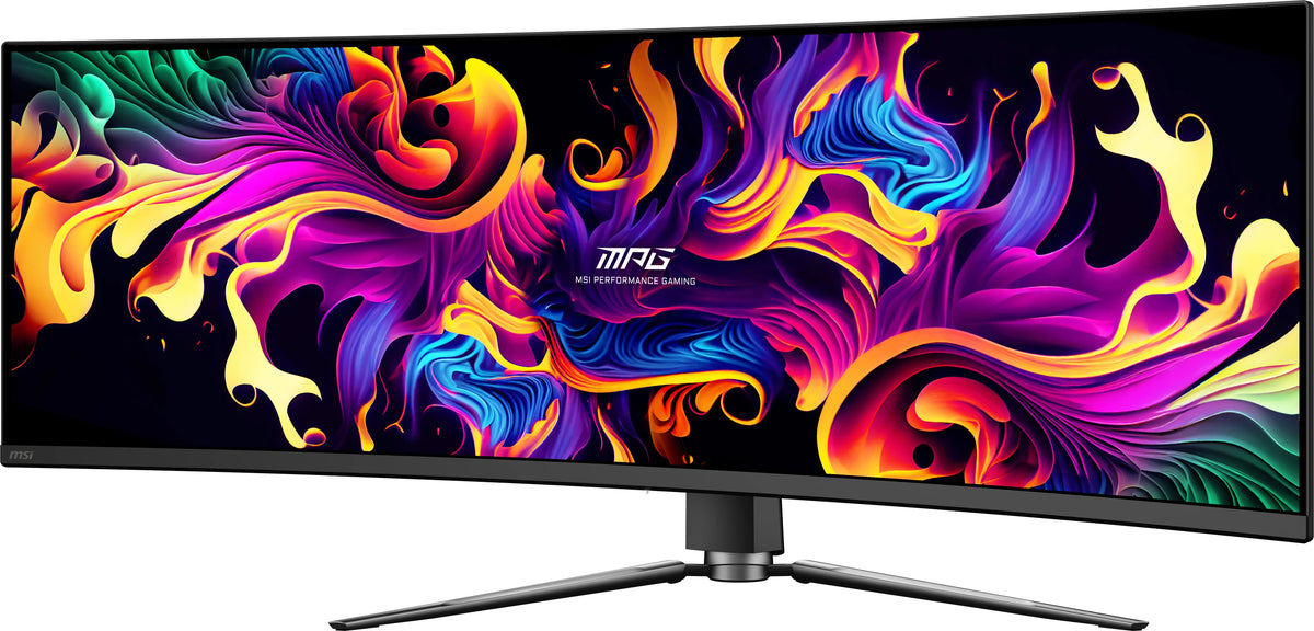 MSI MPG 491CQP Monitor – 49" / DQHD / OLED / 144Hz – Gaming Monitor