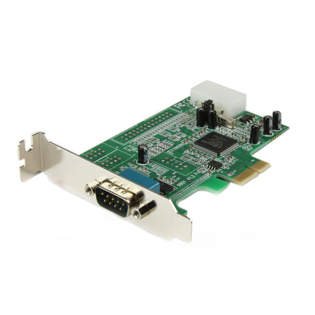 STARTECH 1-port PCI Express RS232 Serial Adapter Card - PCIe RS232 Serial Host Controller Card - PCIe to Serial DB9 - 16550 UART - Low Profile Expansion Card | Windows & Linux (PEX1S553LP) (PEX1S553LP) STARTECH