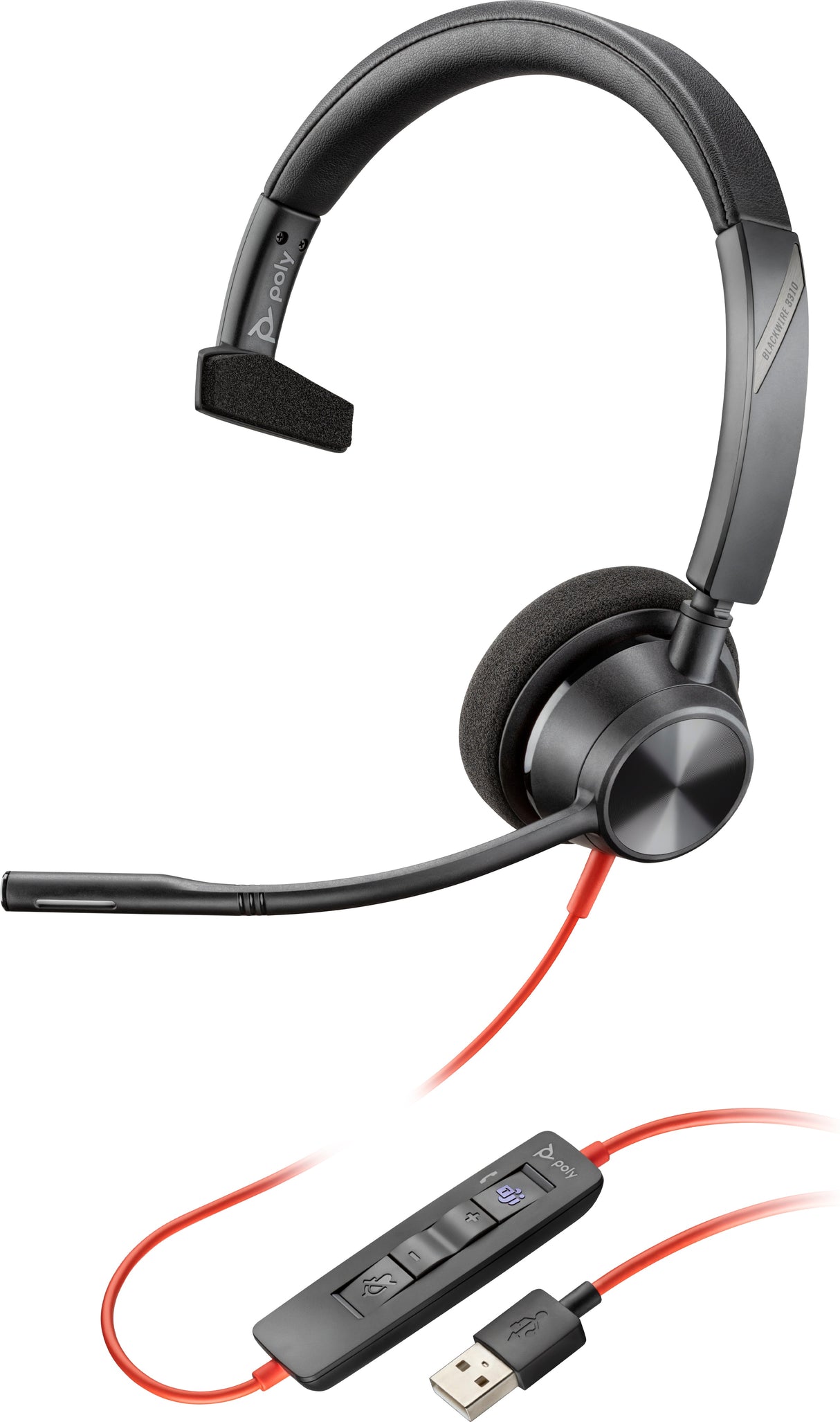 POLY Blackwire 3310 TAA Headset